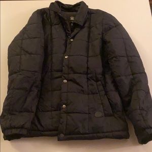 Volcom all black winter coat size small